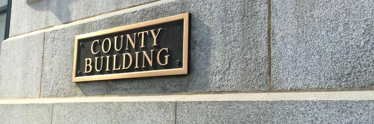 Cook County Building Sign