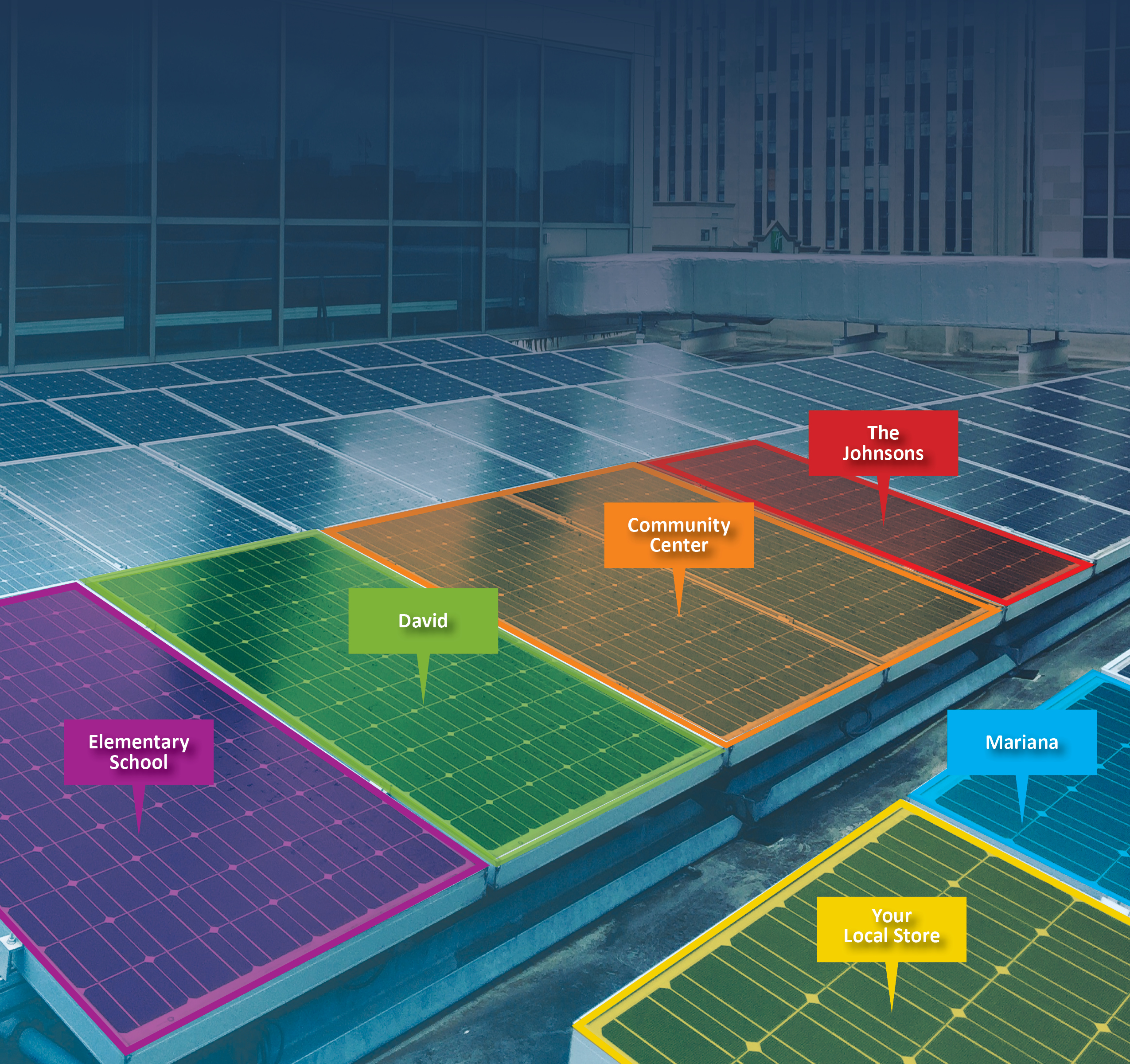 Community Solar Panels