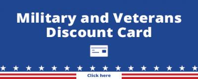 Military and Veterans Discount Card