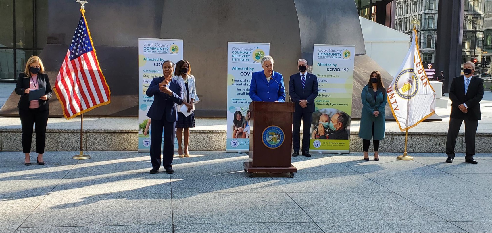 President Preckwinkle Announcing Mortgage Assistance President Preckwinkle Announcing Mortgage Assistance