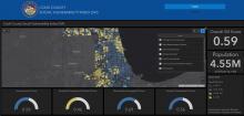 Social Vulnerability Index Map Screenshot 