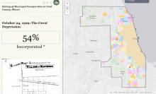 Story Map Image of the Municipal Incorporation Story Map