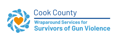 CC SGV logo with blue figures around orange heart representing community support