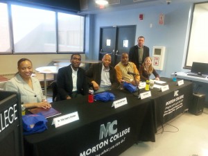 The Morton College’s seminar A Promising Future, Exploring Careers in Science, Technology, Engineering and Math that was held at the College at the end of the month.  